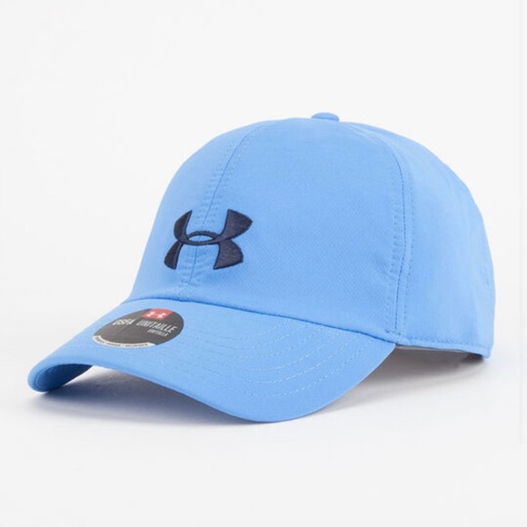 blue under armour hat
